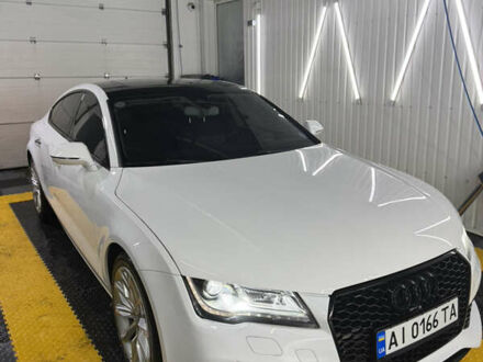 Белый Ауди A7 Sportback, объемом двигателя 2.97 л и пробегом 147 тыс. км за 24700 $, фото 1 на Automoto.ua