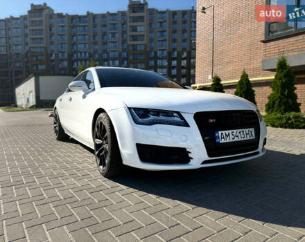 Белый Ауди A7 Sportback, объемом двигателя 2.97 л и пробегом 180 тыс. км за 20500 $, фото 1 на Automoto.ua