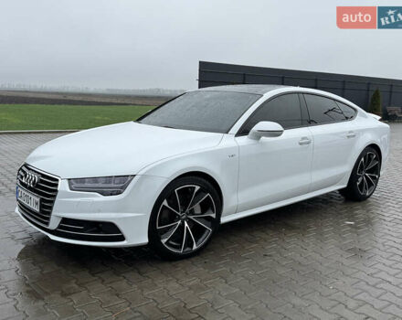Белый Ауди A7 Sportback, объемом двигателя 3 л и пробегом 123 тыс. км за 26700 $, фото 1 на Automoto.ua
