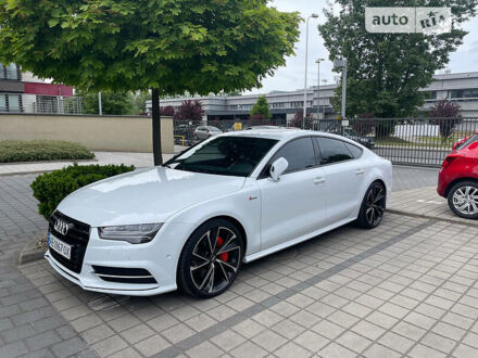 Ауди А7 2015 в Днепре (Днепропетровске) на Automoto.ua Белый Ауди А7, объемом двигателя 3 л и пробегом 126 тыс. км за 32500 $, фото 1 на Automoto.ua