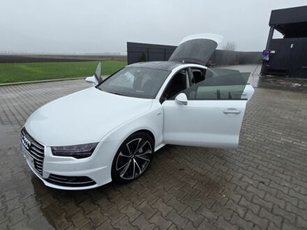 Белый Ауди A7 Sportback, объемом двигателя 3 л и пробегом 123 тыс. км за 26700 $, фото 1 на Automoto.ua