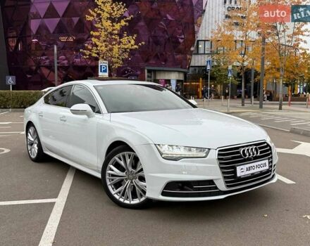 Белый Ауди A7 Sportback, объемом двигателя 2.97 л и пробегом 137 тыс. км за 28990 $, фото 1 на Automoto.ua