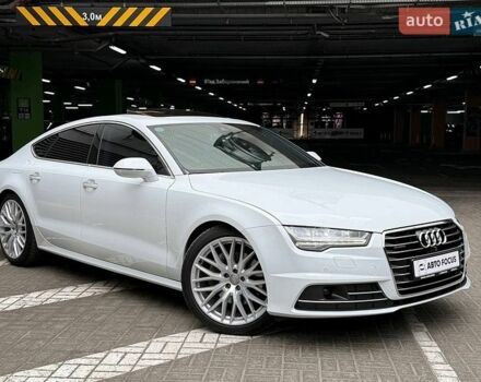 Белый Ауди A7 Sportback, объемом двигателя 2.97 л и пробегом 105 тыс. км за 26990 $, фото 1 на Automoto.ua
