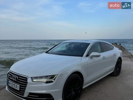 Білий Ауді A7 Sportback, об'ємом двигуна 2.97 л та пробігом 134 тис. км за 25550 $, фото 1 на Automoto.ua