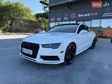 Ауди A7 Sportback 2016 в Теребовле на Automoto.ua Белый Ауди A7 Sportback, объемом двигателя 3 л и пробегом 108 тыс. км за 23250 $, фото 1 на Automoto.ua