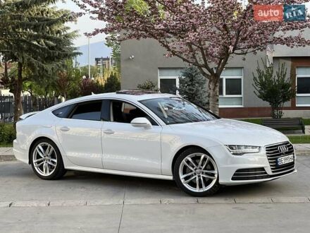 Белый Ауди A7 Sportback, объемом двигателя 3 л и пробегом 105 тыс. км за 29500 $, фото 1 на Automoto.ua