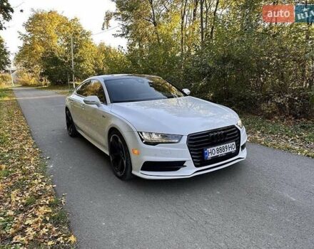 Белый Ауди A7 Sportback, объемом двигателя 3 л и пробегом 115 тыс. км за 25800 $, фото 1 на Automoto.ua