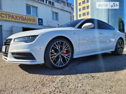 Ауді A7 Sportback 2016 у Києві на Automoto.ua Білий Ауді A7 Sportback, об'ємом двигуна 3 л та пробігом 180 тис. км за 30600 $, фото 1 на Automoto.ua