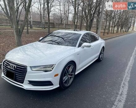 Белый Ауди A7 Sportback, объемом двигателя 3 л и пробегом 136 тыс. км за 22100 $, фото 1 на Automoto.ua