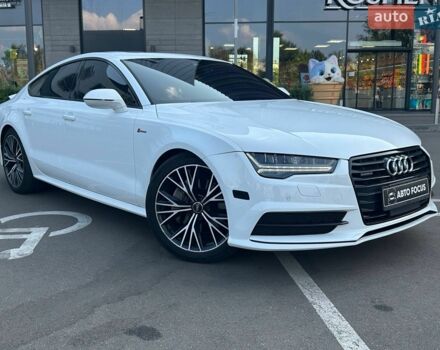 Білий Ауді A7 Sportback, об'ємом двигуна 3 л та пробігом 191 тис. км за 22490 $, фото 1 на Automoto.ua