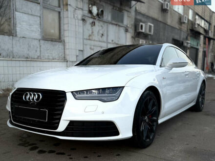 Ауди A7 Sportback 2016 в Киеве на Automoto.ua Белый Ауди A7 Sportback, объемом двигателя 3 л и пробегом 162 тыс. км за 25000 $, фото 1 на Automoto.ua