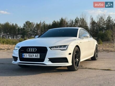 Белый Ауди A7 Sportback, объемом двигателя 3 л и пробегом 150 тыс. км за 21800 $, фото 1 на Automoto.ua