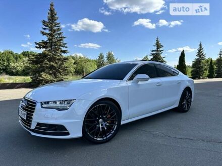 Белый Ауди A7 Sportback, объемом двигателя 2.97 л и пробегом 135 тыс. км за 33800 $, фото 1 на Automoto.ua