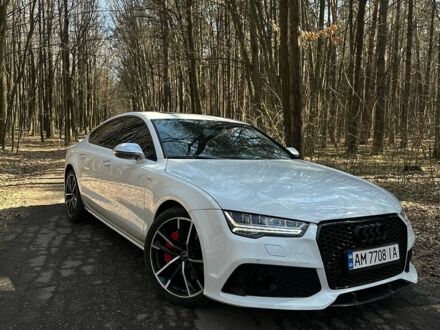 Белый Ауди A7 Sportback, объемом двигателя 2.97 л и пробегом 237 тыс. км за 22075 $, фото 1 на Automoto.ua