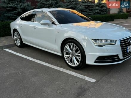 Белый Ауди A7 Sportback, объемом двигателя 2.97 л и пробегом 170 тыс. км за 24400 $, фото 1 на Automoto.ua