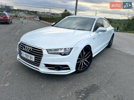 Ауди A7 Sportback 2017 в Ирпене на Automoto.ua Белый Ауди A7 Sportback, объемом двигателя 3 л и пробегом 115 тыс. км за 26500 $, фото 1 на Automoto.ua