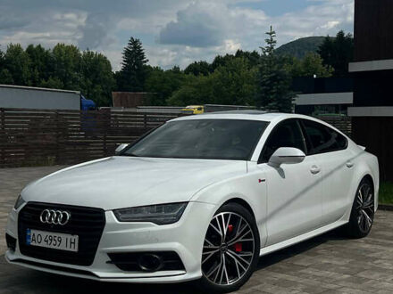 Ауди A7 Sportback 2017 в Тячеве на Automoto.ua Белый Ауди A7 Sportback, объемом двигателя 3 л и пробегом 249 тыс. км за 26000 $, фото 1 на Automoto.ua