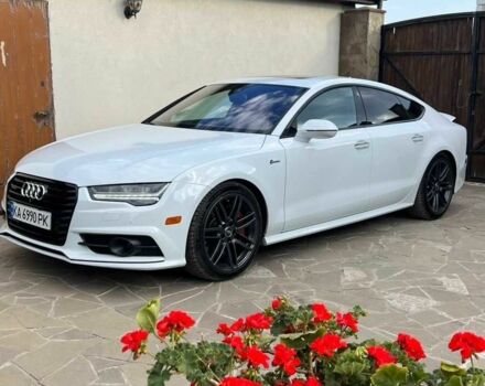 Белый Ауди A7 Sportback, объемом двигателя 3 л и пробегом 150 тыс. км за 22897 $, фото 1 на Automoto.ua