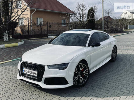 Ауди А7 2017 в Луцке на Automoto.ua Белый Ауди А7, объемом двигателя 3 л и пробегом 90 тыс. км за 35000 $, фото 1 на Automoto.ua