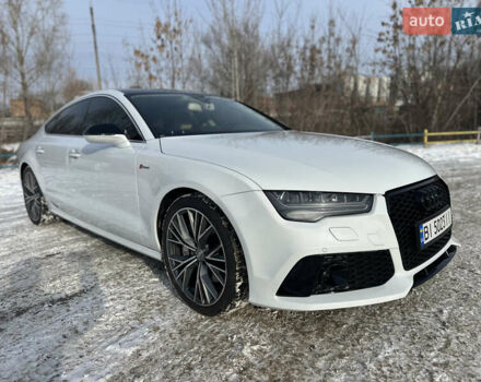 Белый Ауди A7 Sportback, объемом двигателя 3 л и пробегом 156 тыс. км за 24300 $, фото 1 на Automoto.ua
