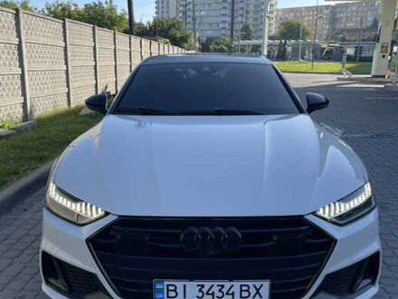 Белый Ауди A7 Sportback, объемом двигателя 3 л и пробегом 146 тыс. км за 49000 $, фото 1 на Automoto.ua