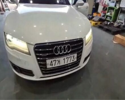 Білий Ауді A7 Sportback, об'ємом двигуна 3 л та пробігом 131 тис. км за 19500 $, фото 1 на Automoto.ua