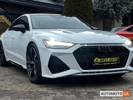 Ауди A7 Sportback 2018 в Львове на Automoto.ua Белый Ауди A7 Sportback, объемом двигателя 3 л и пробегом 76 тыс. км за 52000 $, фото 1 на Automoto.ua