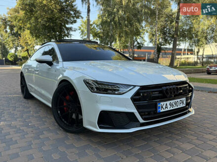 Білий Ауді A7 Sportback, об'ємом двигуна 3 л та пробігом 55 тис. км за 56700 $, фото 1 на Automoto.ua