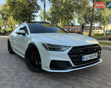 Белый Ауди A7 Sportback, объемом двигателя 3 л и пробегом 55 тыс. км за 56700 $, фото 1 на Automoto.ua