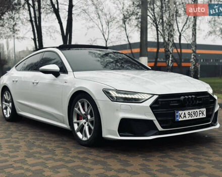 Белый Ауди A7 Sportback, объемом двигателя 3 л и пробегом 59 тыс. км за 52600 $, фото 1 на Automoto.ua
