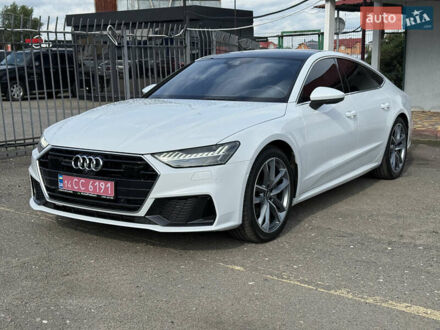Ауди A7 Sportback 2020 в Киеве на Automoto.ua Белый Ауди A7 Sportback, объемом двигателя 3 л и пробегом 59 тыс. км за 58888 $, фото 1 на Automoto.ua