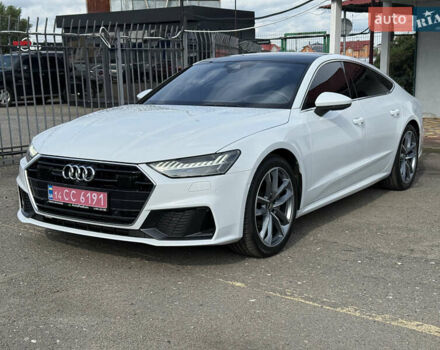 Білий Ауді A7 Sportback, об'ємом двигуна 3 л та пробігом 59 тис. км за 58888 $, фото 1 на Automoto.ua