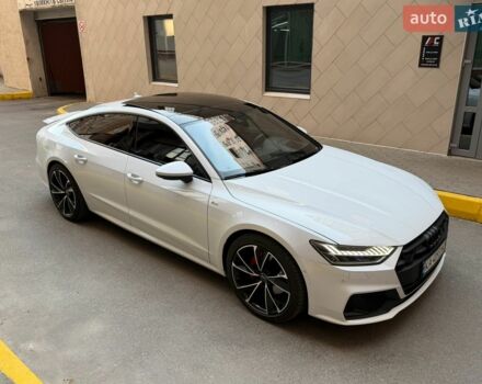 Белый Ауди A7 Sportback, объемом двигателя 2.97 л и пробегом 38 тыс. км за 68000 $, фото 1 на Automoto.ua