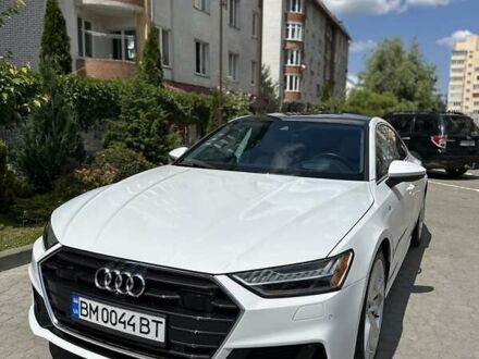 Ауди A7 Sportback 2022 в Сумах на Automoto.ua Белый Ауди A7 Sportback, объемом двигателя 3 л и пробегом 32 тыс. км за 68000 $, фото 1 на Automoto.ua