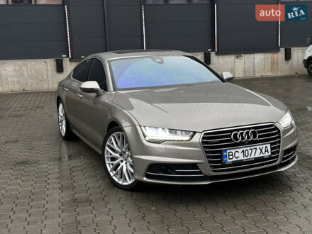 Ауди A7 Sportback 2015 в Львове на Automoto.ua Бежевый Ауди A7 Sportback, объемом двигателя 2.97 л и пробегом 147 тыс. км за 27000 $, фото 1 на Automoto.ua