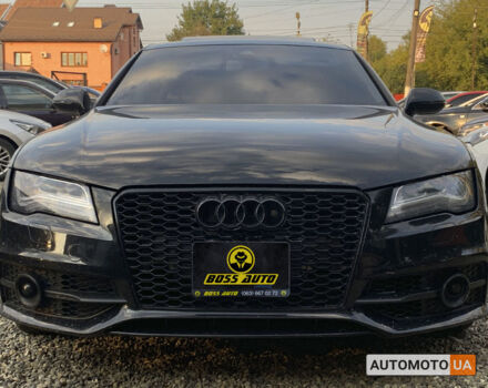 Черный Ауди A7 Sportback, объемом двигателя 3 л и пробегом 204 тыс. км за 17999 $, фото 1 на Automoto.ua