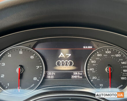 Черный Ауди A7 Sportback, объемом двигателя 3 л и пробегом 204 тыс. км за 17999 $, фото 10 на Automoto.ua