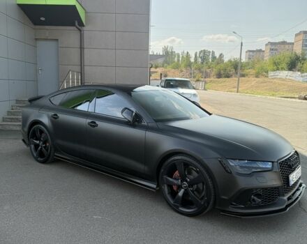 Черный Ауди A7 Sportback, объемом двигателя 3 л и пробегом 202 тыс. км за 18500 $, фото 6 на Automoto.ua