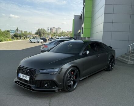 Черный Ауди A7 Sportback, объемом двигателя 3 л и пробегом 202 тыс. км за 18500 $, фото 5 на Automoto.ua