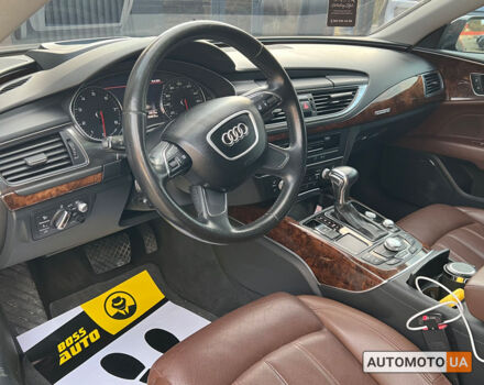 Черный Ауди A7 Sportback, объемом двигателя 3 л и пробегом 204 тыс. км за 17999 $, фото 6 на Automoto.ua