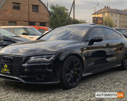 Черный Ауди A7 Sportback, объемом двигателя 3 л и пробегом 204 тыс. км за 17999 $, фото 2 на Automoto.ua