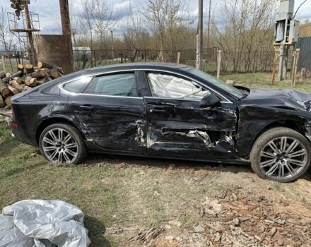 Черный Ауди A7 Sportback, объемом двигателя 3 л и пробегом 176 тыс. км за 9000 $, фото 2 на Automoto.ua