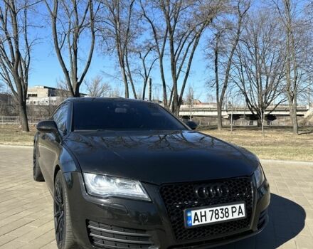 Черный Ауди A7 Sportback, объемом двигателя 3 л и пробегом 170 тыс. км за 18900 $, фото 2 на Automoto.ua