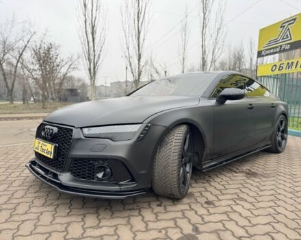 Чорний Ауді A7 Sportback, об'ємом двигуна 3 л та пробігом 211 тис. км за 18350 $, фото 2 на Automoto.ua