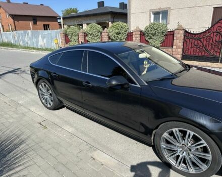 Черный Ауди A7 Sportback, объемом двигателя 3 л и пробегом 145 тыс. км за 19000 $, фото 2 на Automoto.ua