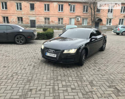 Черный Ауди A7 Sportback, объемом двигателя 3 л и пробегом 163 тыс. км за 15900 $, фото 1 на Automoto.ua