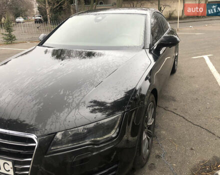 Черный Ауди A7 Sportback, объемом двигателя 3 л и пробегом 233 тыс. км за 15500 $, фото 4 на Automoto.ua