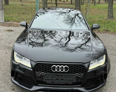 Черный Ауди A7 Sportback, объемом двигателя 3 л и пробегом 199 тыс. км за 15500 $, фото 4 на Automoto.ua