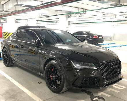 Черный Ауди A7 Sportback, объемом двигателя 3 л и пробегом 187 тыс. км за 26420 $, фото 5 на Automoto.ua