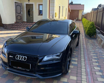 Черный Ауди A7 Sportback, объемом двигателя 3 л и пробегом 182 тыс. км за 17950 $, фото 2 на Automoto.ua